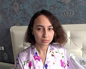 Home Anal With Petite Regina Moonshine Balls Deep And Cum