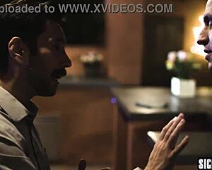 Paige Owens Teen Waitress Double Penetrated