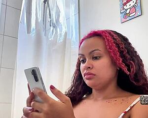 chubby gassy girl morning toilet farts natural gassy moment