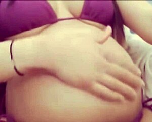 sexy pregnant vore in bikini