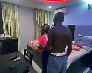 old man orders petite prostitute to hotel room for a good fuck