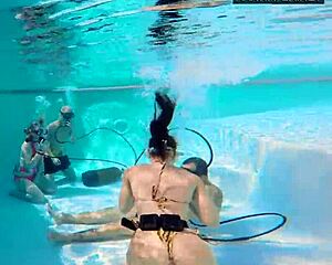 couple films eva sasalka underwater fucking