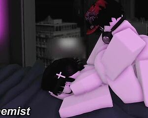 fucking a goth whore at new condo