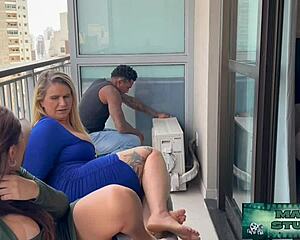 Sexy milf fucked by bbc maintenance technician