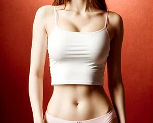 Blindfolded russian lingerie models get teased