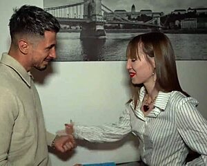 hardcore fucking with russian boss to keep job