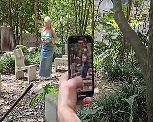 actriz famosa colombiana es reconocida por un estadounidense y termina follando con ella