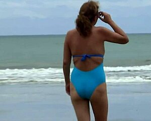 i couldnt resist any longer and on the beach i was fucked by my stepson he came inside me