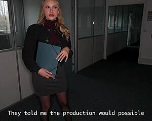 a married french realtor cheats on husband and gets pounded anal dp to close sale