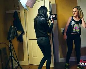olyssia and ryann share kinky rimming and pounding