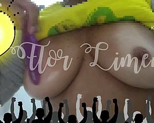 jugando con mis pechos