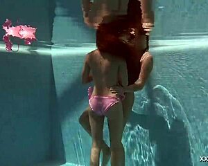 Underwater lesbos serbian and russian in shower