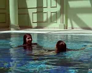 Underwater lesbos serbian and russian in shower