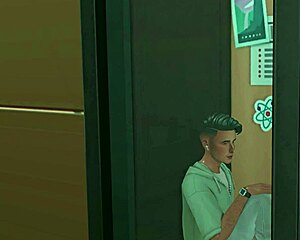 Hot buff futa surprises roommate with deep anal