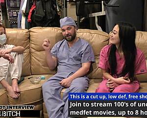Nurse blaire celeste gets mouth blasted with huge cum