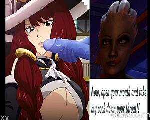 Irene belserion gets gangbanged by blue asari
