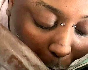 deepthroat goes insane with big black cock and sloppy spitting