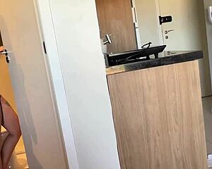 I Stripped For Neighbor And We Fucked Hard Bareback