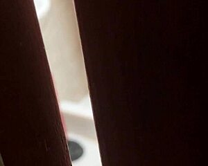 Spying on neighbor in shower today