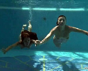 Underwater lesbos serbian and russian in shower