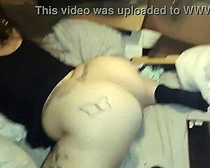 slutwife bounces her phat juicy ass