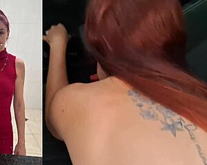 Wife caught cheating with friends on street