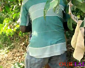 African Farmers Fuck Hardcore On The Ranch Land
