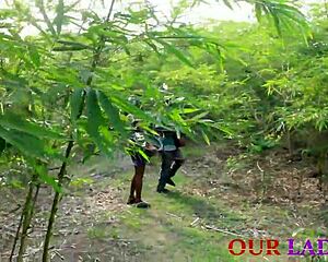 African Farmers Fuck Hardcore On The Ranch Land