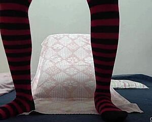 akane iruma does solo masturbation on webcam