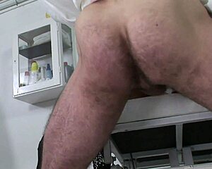 doctor shaving super hairy pussy