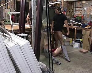 roxanne finds herself completely lost and alone inside the dark underground workshop area