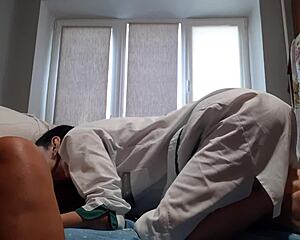 two nurses fuck a patient foot fetish cunnilingus nipple licking
