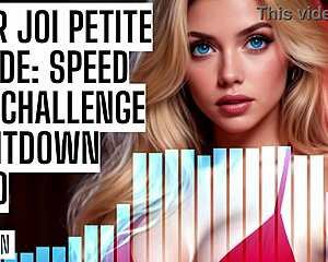 Asmr joi petite 18+ blonde speed cum challenge countdown audio porn hfo
