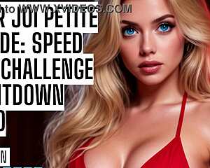 Asmr joi petite 18+ blonde speed cum challenge countdown audio porn hfo