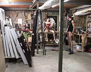 roxanne finds herself completely lost and alone inside the dark underground workshop area