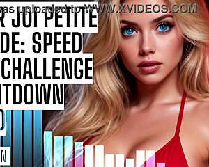 Asmr joi petite 18+ blonde speed cum challenge countdown audio porn hfo