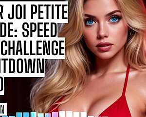 Asmr joi petite 18+ blonde speed cum challenge countdown audio porn hfo
