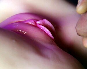 Hot stud loves to cum a lot in pink wet juicy pussy