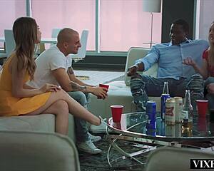 unfaithful blonde compilation with big black cock
