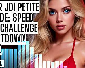 Asmr joi petite 18+ blonde speed cum challenge countdown audio porn hfo