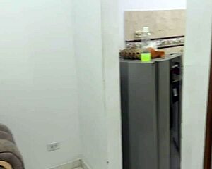 My Colombian stepmom gives me her pussy