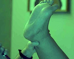 Two foot goddesses for one dirty old man