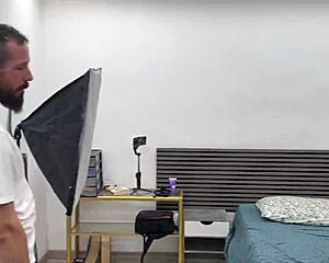 beautiful blonde handles multiple cocks in gangbang
