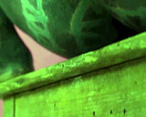 skinny tattooed girl gets horny painting solo with anal gapes squirt