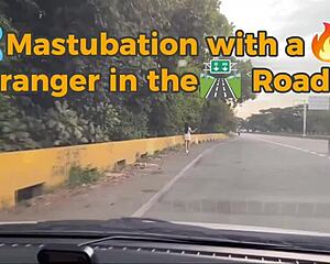 Stranger fingers me then fucks in forest