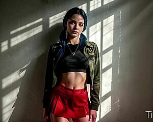 The Skinny Informal Girl Turned Out To Be A Nymphomaniac