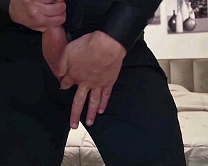 I stroked my big cock pov and came hard with sensual moans