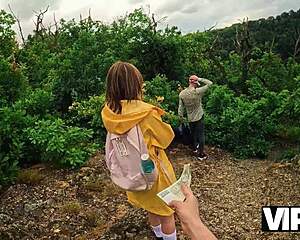 vip4k got her a nice offer and fucked her in the forest