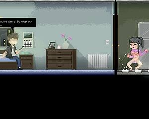 horny night in this hentai pixel game feels wild