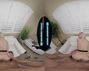 lethal hardcore vr - horny wife next door cherry kiss welcomes you to neighborhood with her pussy